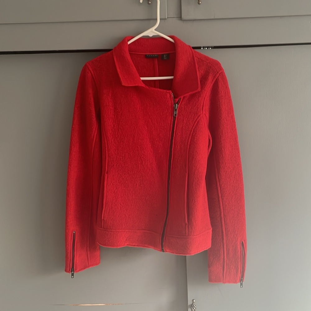Tahari stylish 50% wool jacket - Picture 5 of 5